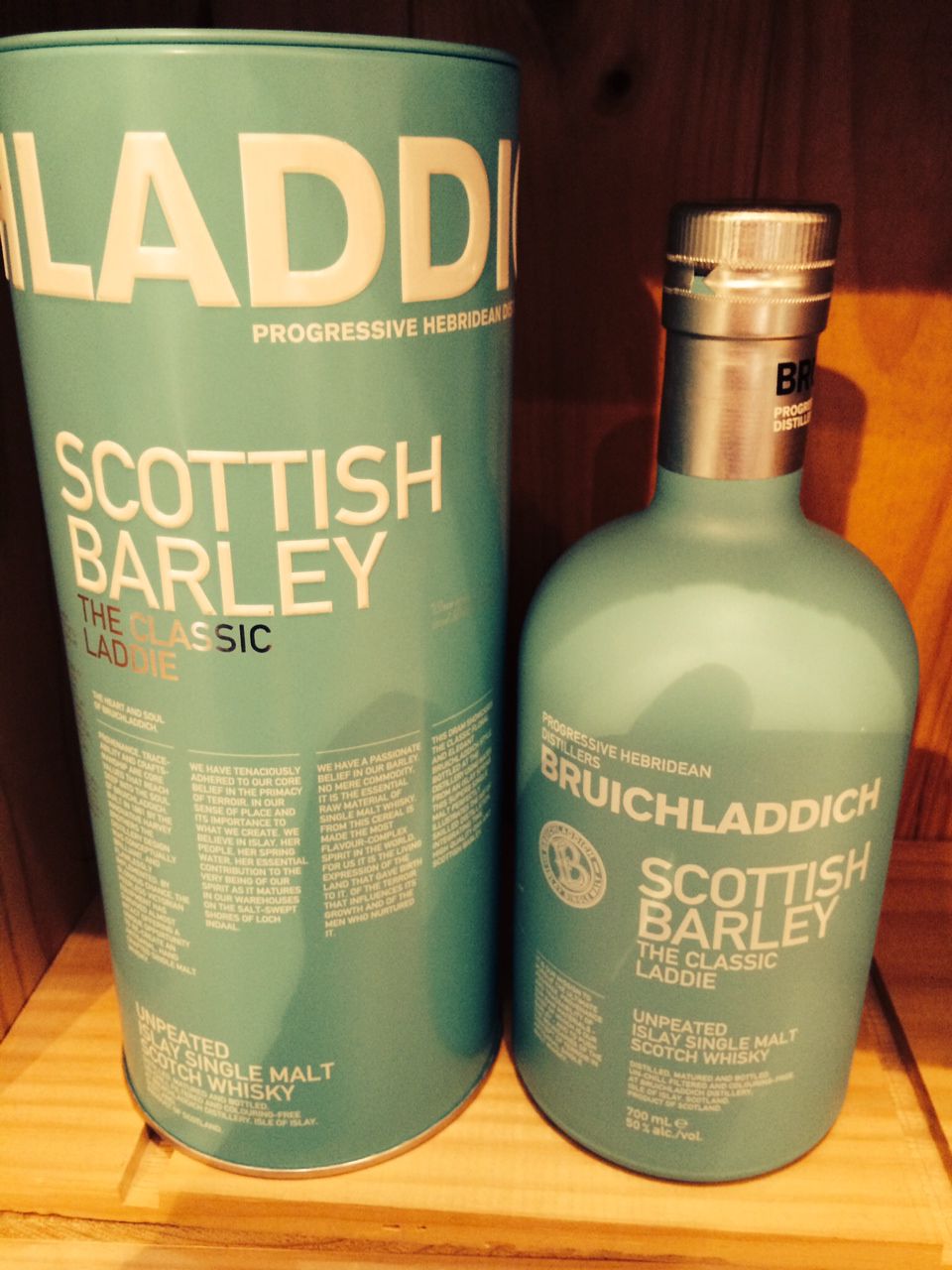 Bruichladdich Scottish Barley Single Malt Whisky