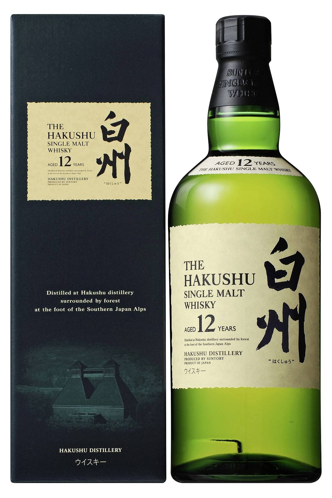 Suntory Hakushu 12 Jahre Whisky Suntory Hakushu 12 Jahre japanischer Whisky