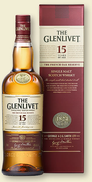 The Glenlivet 15 Jahre French Oak Whisky