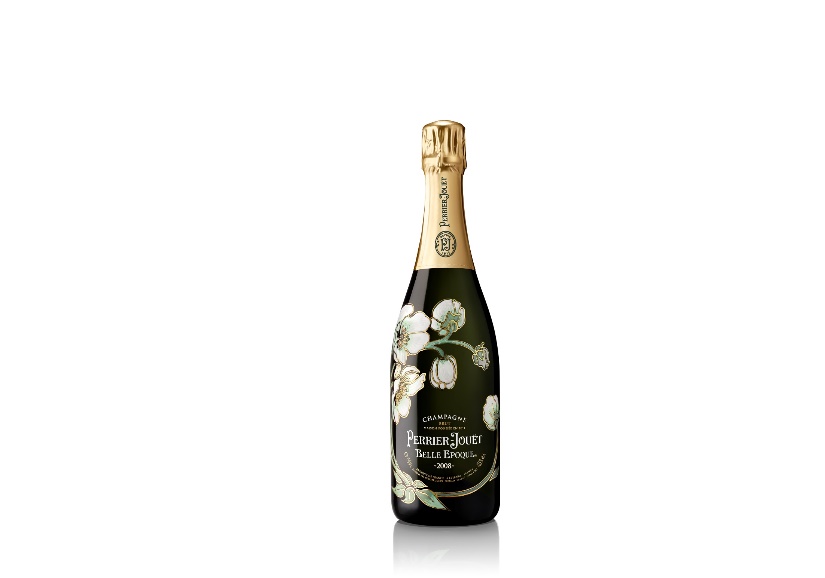 Champagner Perrier Jouet Belle Epoque mit Glas