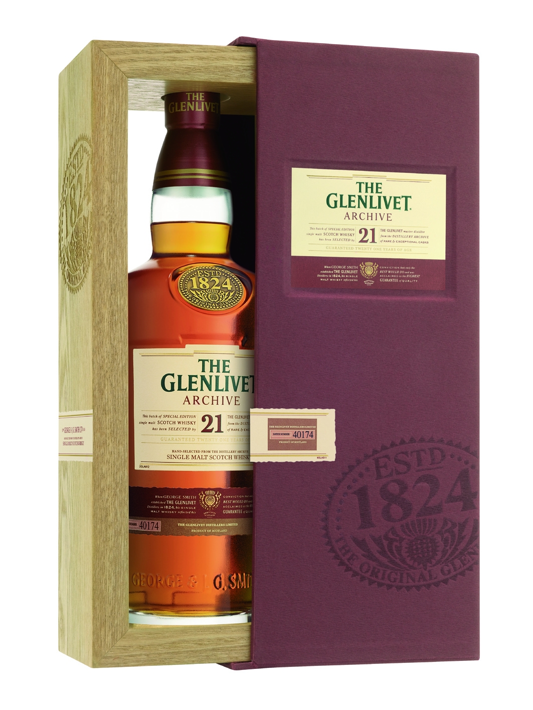 Glenlivet 21 Jahre Archive Single Malt Whisky