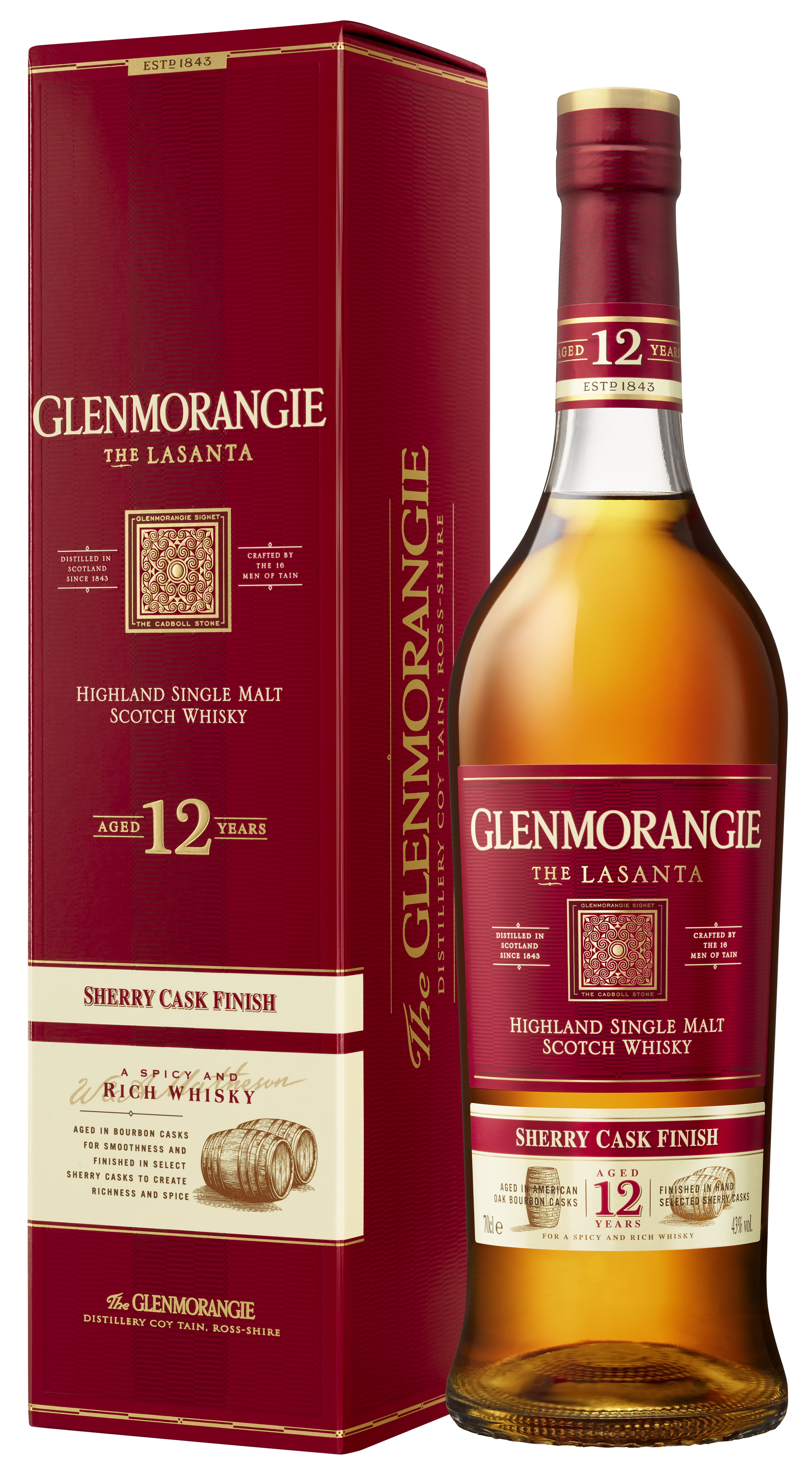 Glenmorangie Lasanta 12 Jahre Whisky 