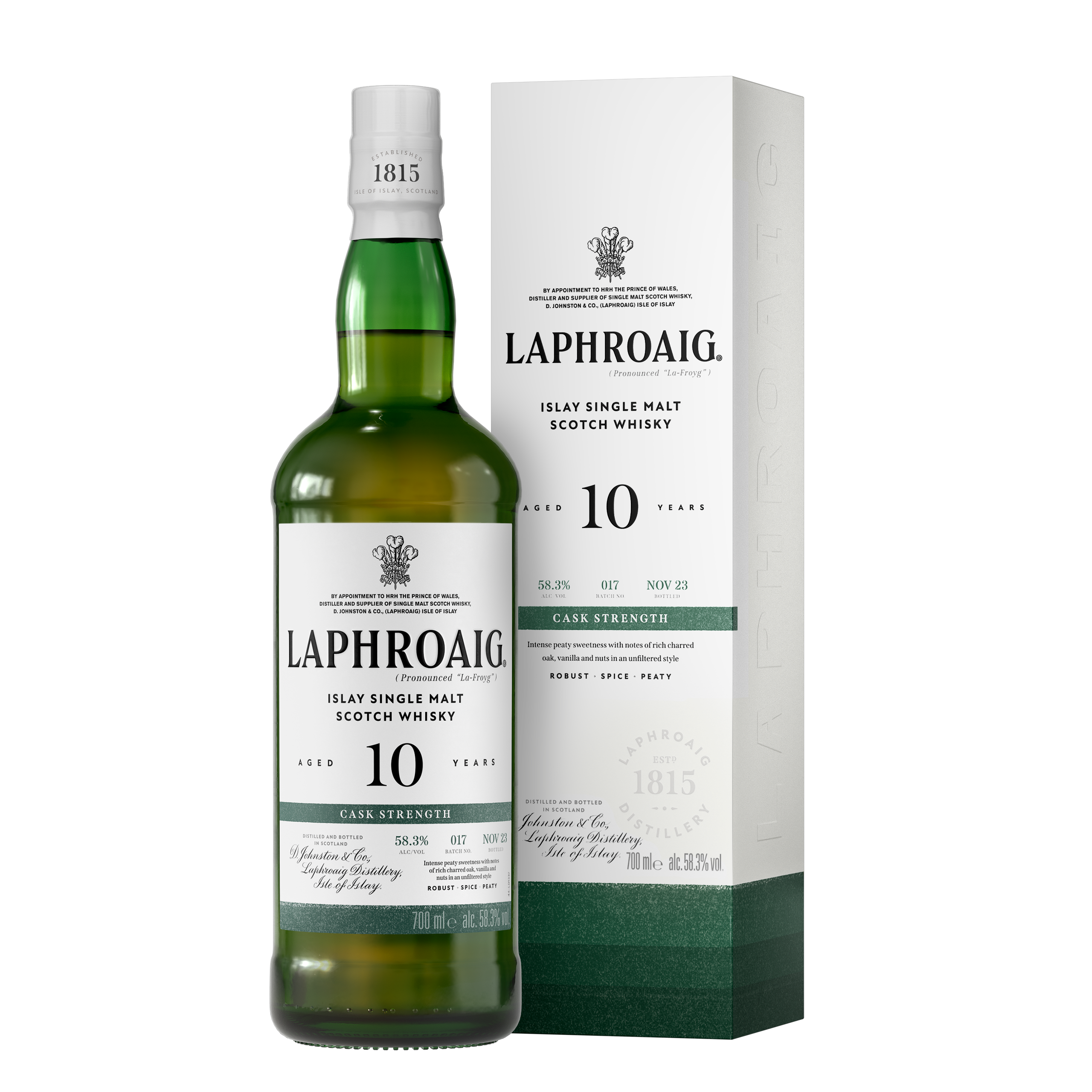 Laphroaig 10 Jahre Cask Single Malt Whisky