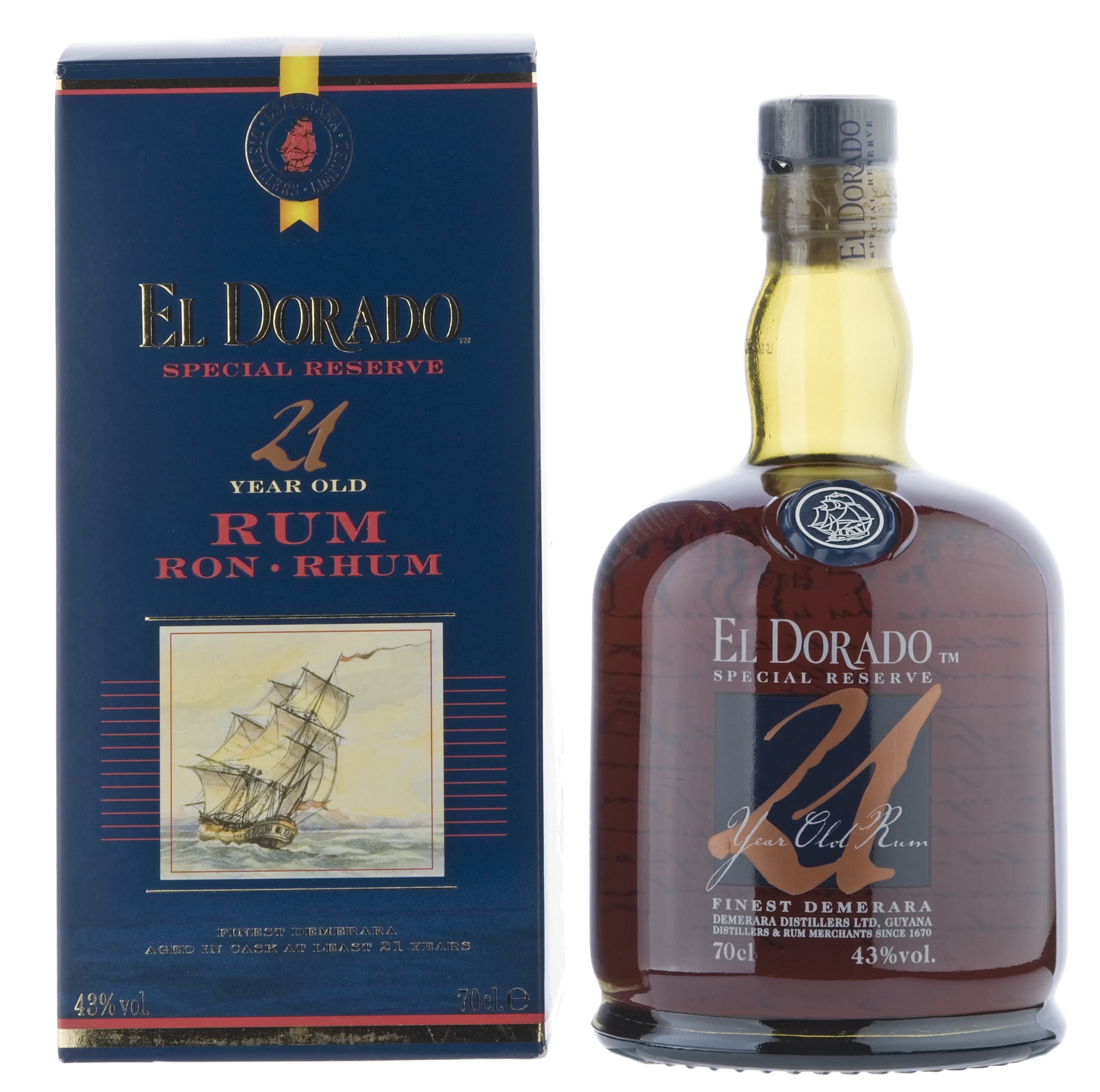 El Dorado Special Reserve Rum 21 Jahre