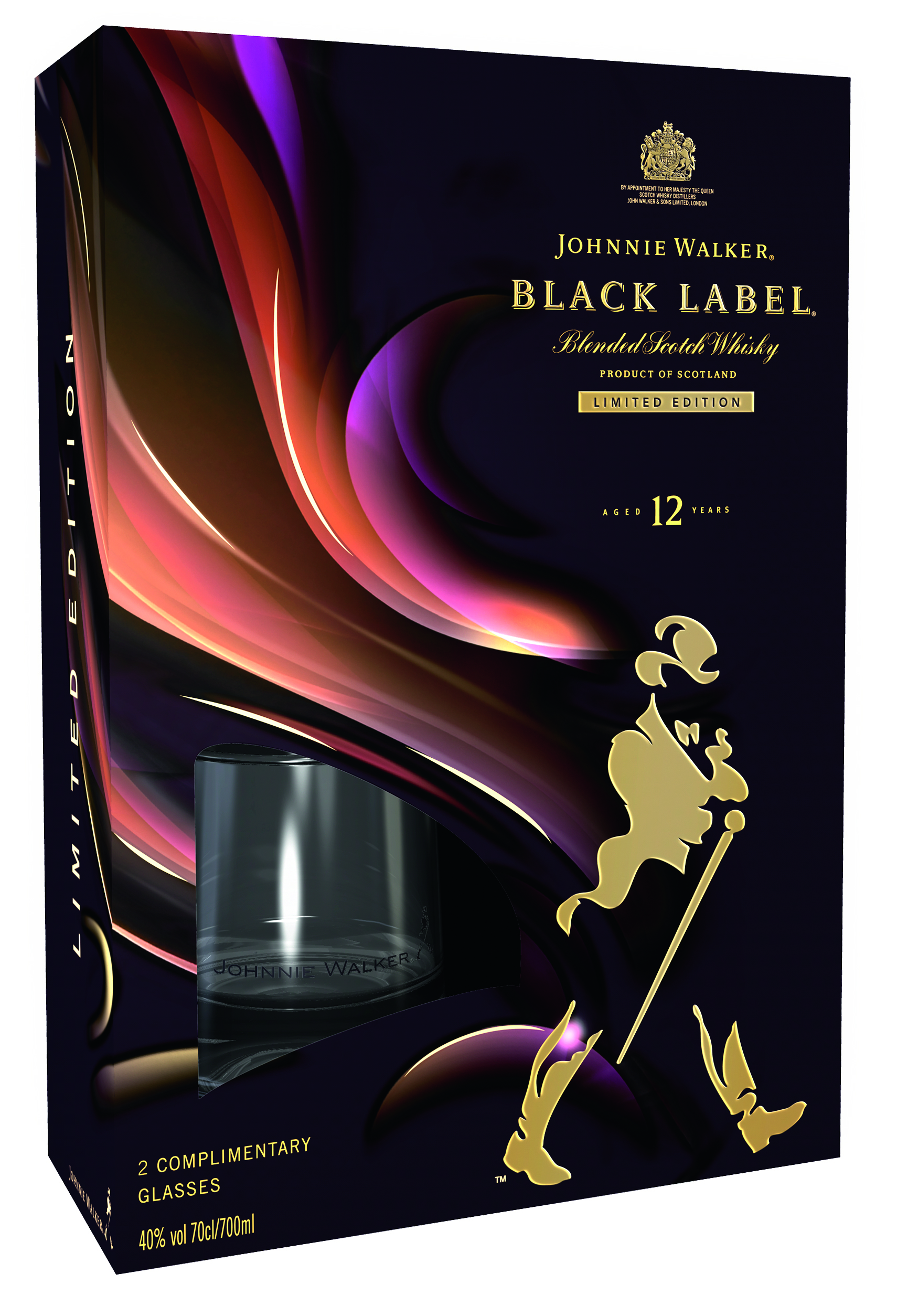 Johnnie Walker Black Label Whisky Geschenkpackung