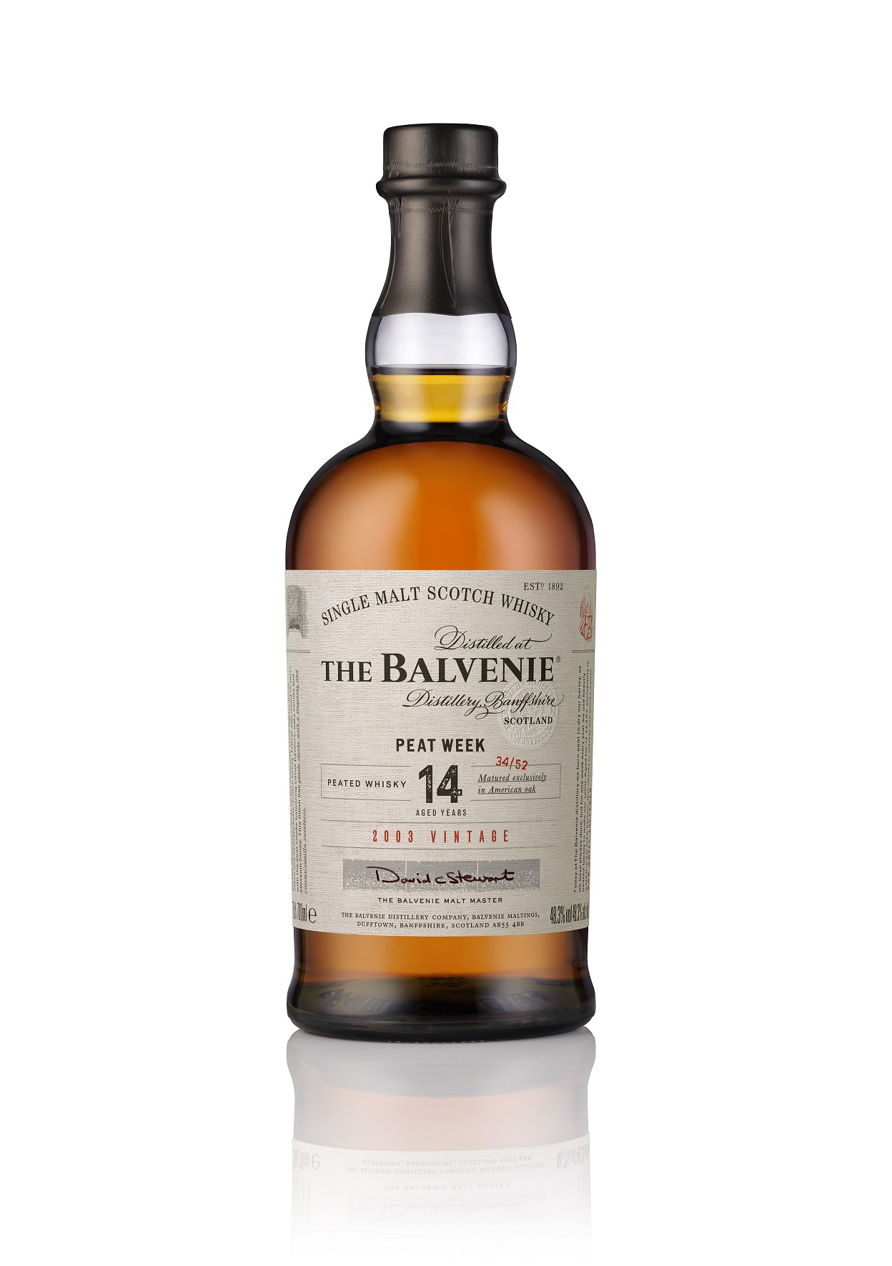 The Balvenie Peat Week 14 Jahre Whisky